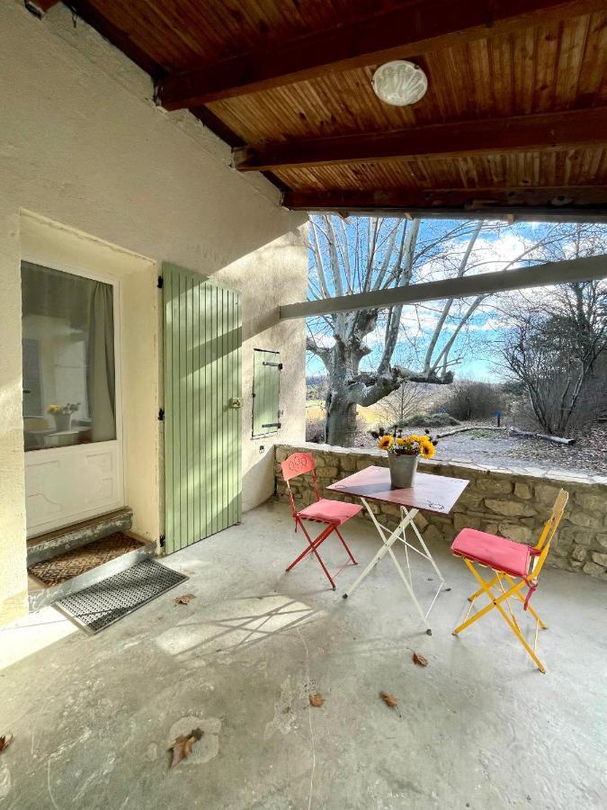 Apartamento Le Petit Chalus Forcalquier Exterior foto
